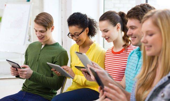 estudiantes para capacitación de inglés capacitación de inglés en Valencia - grupo