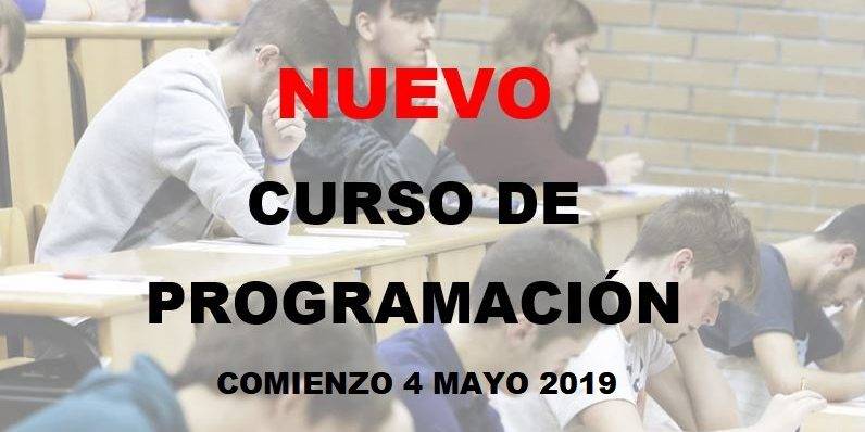 NUEVO CURSO PROGRAMACIÓN