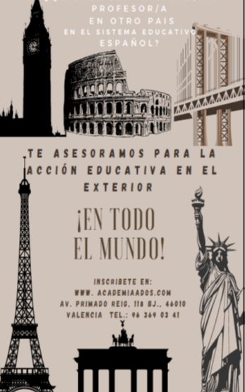 CURSO FORMATIVO SOBRE LA ACCIÓN EDUCATIVA EN EL EXTERIOR Un docente por todo el mundo - 1 CURSO FORMATIVO SOBRE LA ACCIÓN EDUCATIVA EN EL EXTERIOR Un docente por todo el mundo - 1