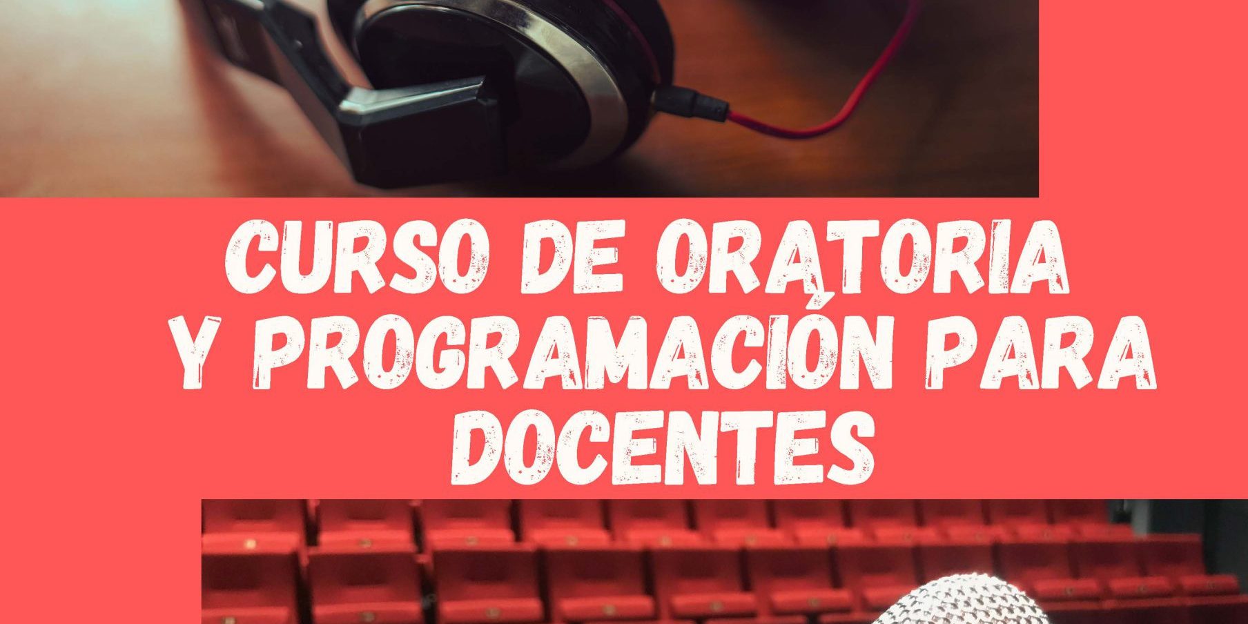 Cabecera para noticia de curso de oratoria