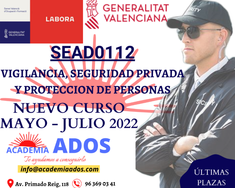 NUEVO CURSO DE SEGURIDAD PRIVADA - MAYO A JULIO NUEVO CURSO DE SEGURIDAD PRIVADA - MAYO A JULIO