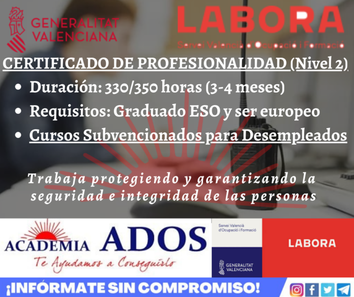 NUEVO CURSO DE SEGURIDAD PRIVADA (4) NUEVO CURSO DE SEGURIDAD PRIVADA (4)